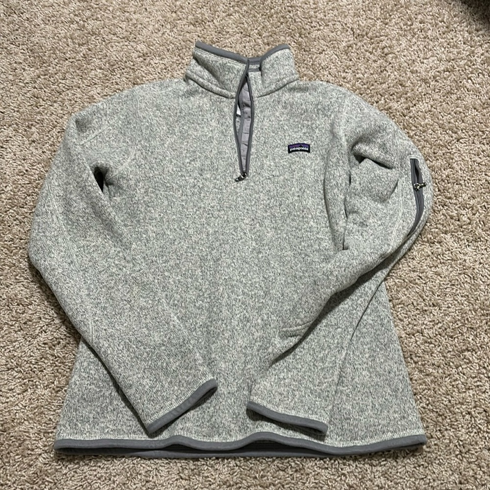 Patagonia women’s better sweater 1/4 zip size small
